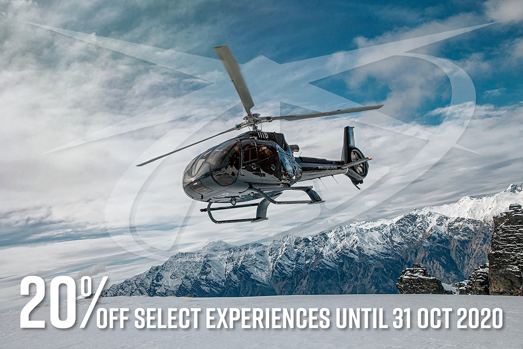 Helicopter ride with select discounts