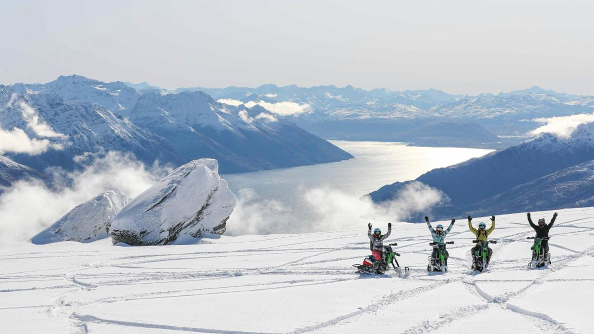 Snowmoto experience queenstown