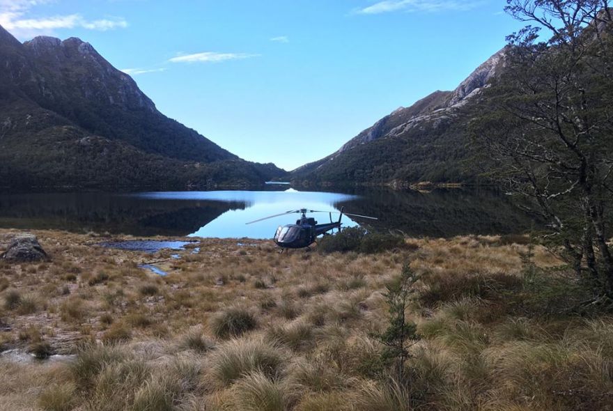 Dusky Fiordland Helicopters - Over The Top