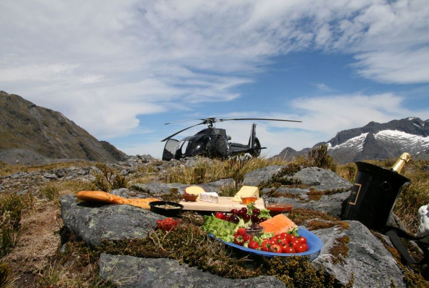 Picnic Over The Top Helicopters