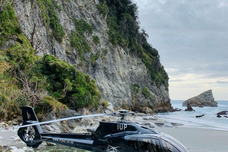 Helicopter Tours Fiordland Explorer - Beach Landing