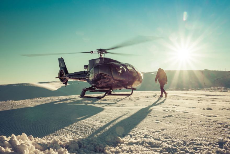 Helicopter Experience in the Winter